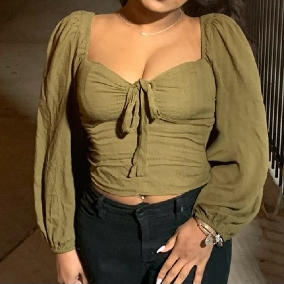 Urban outfitters puff sleeve long sleeve - Picture 5 of 5